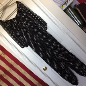Neiman Marcus Polkadot Jumpsuit | Vintage 1980s